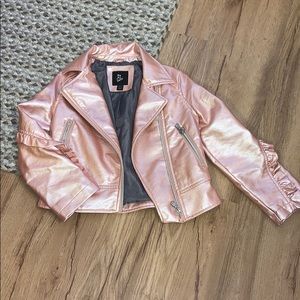 Pink bomber jacket